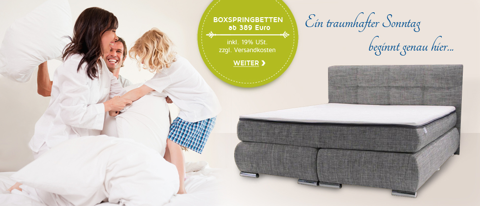 Startseite // Slider //Boxspringbetten