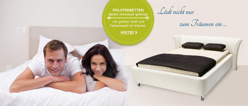 Startseite // Slider // Polsterbetten